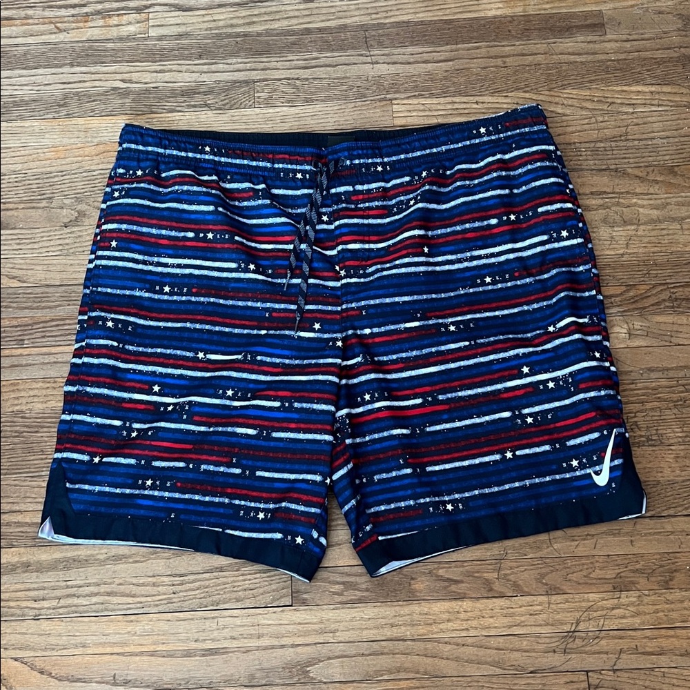Men's Nike Patriotic Swim Shorts - XL